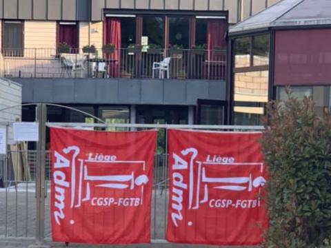 Actions devant les maisons de repos