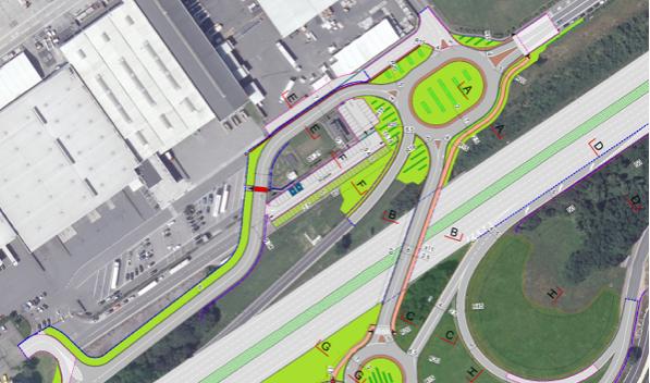 Bierset : un chantier proche de l'échangeur autoroutier 