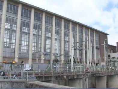 Centrale hydro-électrique de l'Ile Monsin : investissements et évacuation de déchets