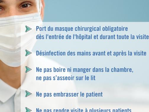 Contaminations Covid : les hôpitaux adaptent les conditions de visite