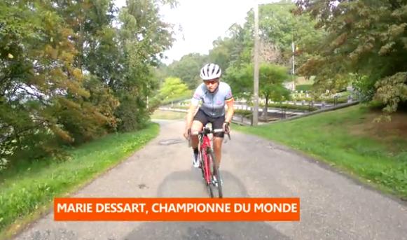 Cyclisme: Marie Dessart, championne du monde 