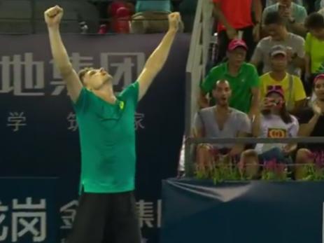 David Goffin en finale au tournoi de Tokyo 