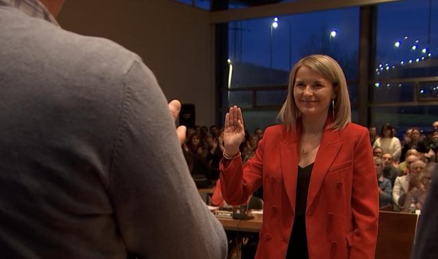 Déborah Géradon, première femme bourgmestre de Seraing
