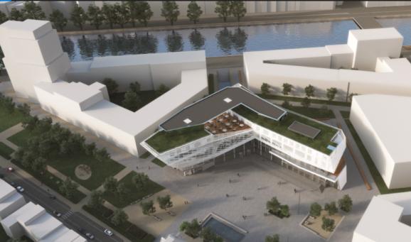 Début des travaux du Pôle culturel à Bavière