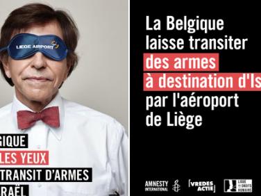 Des armes à destination d'Israël en transit à Liège Airport ? 