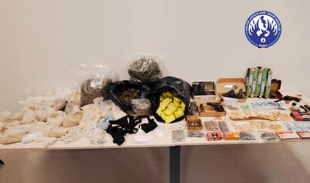 Des armes et de la drogue saisies à Ans