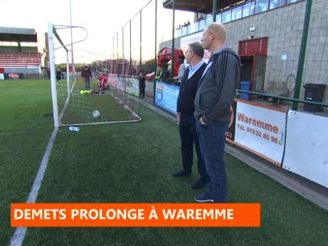 Football : Demets prolonge à Waremme