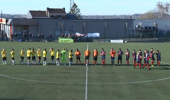 Football: Ougrée - Wanze Bas Oha