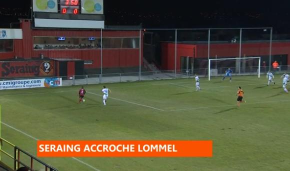 Football : Seraing - Lommel