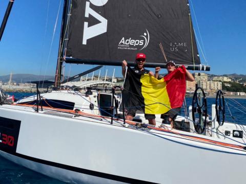 Gerckens-Faguet, un duo de skippers officiellement belge !