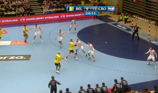 Handball : Belgique - Croatie