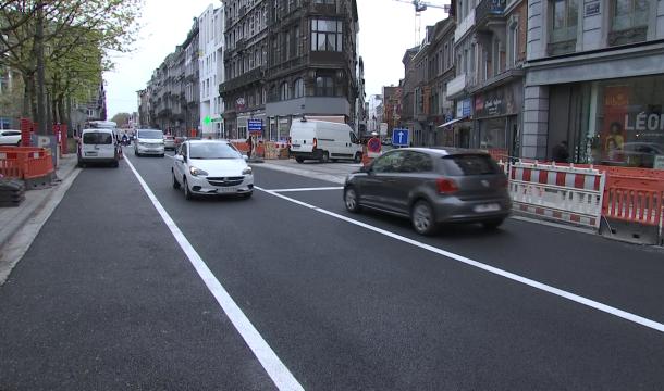 La rue Léopold remise en double sens de circulation