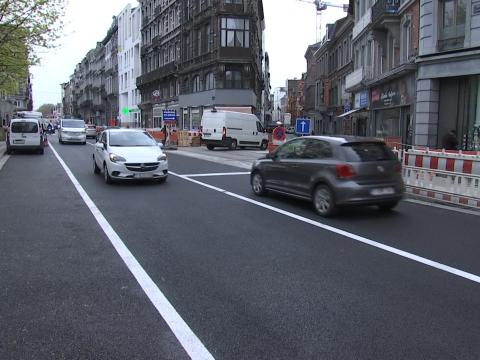 La rue Léopold remise en double sens de circulation