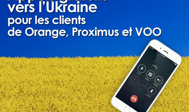 Les appels téléphoniques vers l’Ukraine gratuits