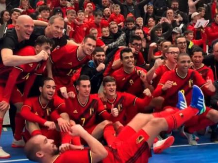 Les Diables Rouges lancent leur course à l'Euro à Liège