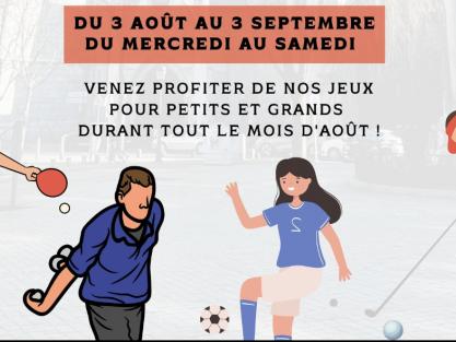 Liège : jeux en plein air sur la Place Saint Paul