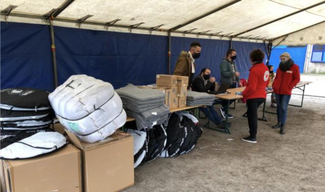 Liège: une aide quotidienne pour les SDF au Parc Astrid