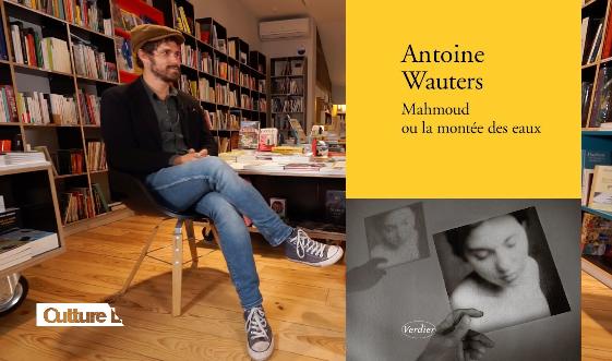 Littérature : Antoine Wauters remporte le prix du Livre Inter 2022