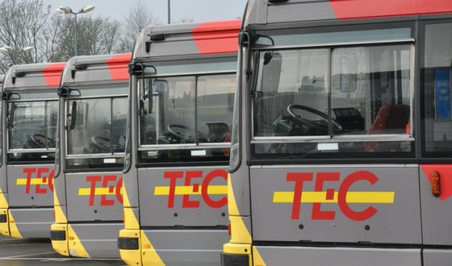 Mouvement social chez un sous-traitant du TEC, plusieurs lignes impactées