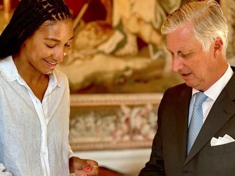Nafi Thiam Grand Officier de l'Ordre de Léopold