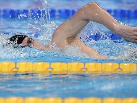 Lucas Henveaux égale son record de Belgique du 400m libre en grand bassin