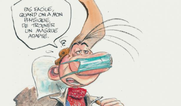 Petites chroniques illustrées du temps du Covid selon Pierre Tombal