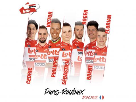 Philippe Gilbert au départ de Paris-Roubaix