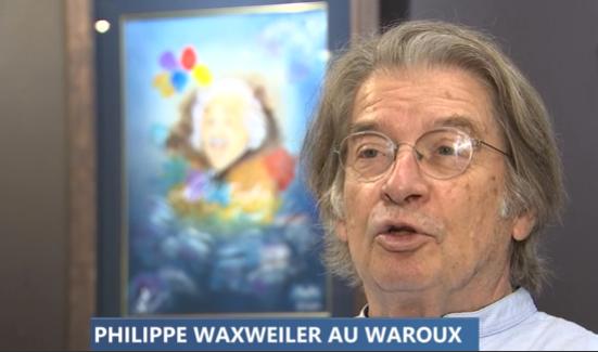 Philippe Waxweiler au château de Waroux 