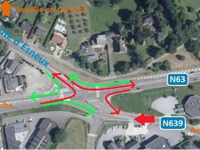 Route du Condroz : chantier et ralentissements dés lundi 