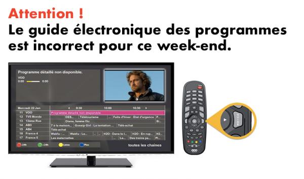 Si vous comptez enregistrer un de nos programmes...