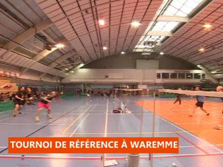 Tournoi du badminton club de Waremme