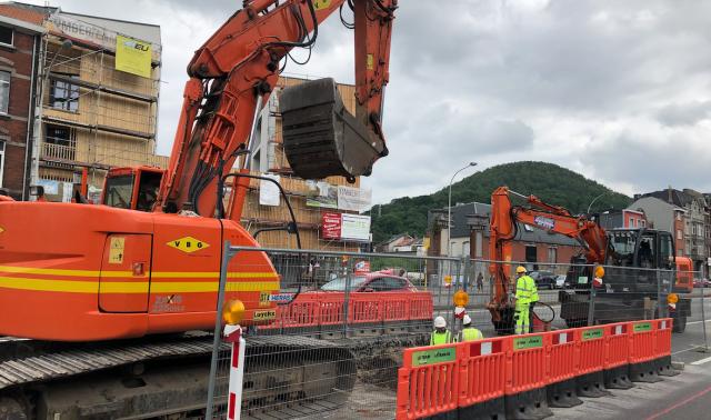 Tram : de nombreux travaux ponctuels au centre de Liège
