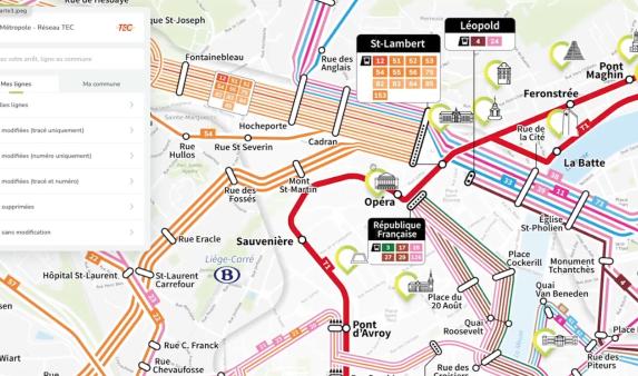 Tram : une carte interactive pour découvrir ce que devient votre ligne de bus ! 