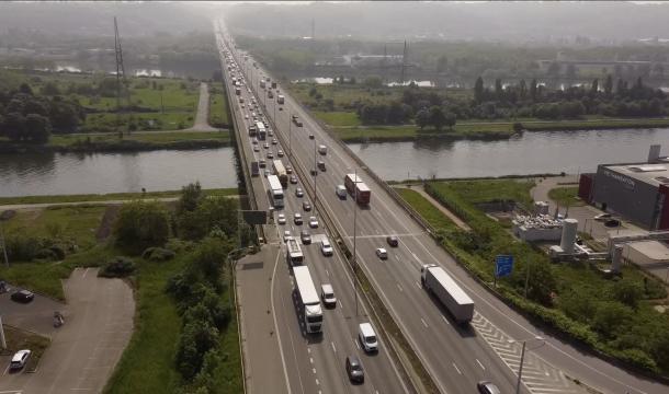Viaduc de Herstal : vitesse toujours limitée à 50 km/h