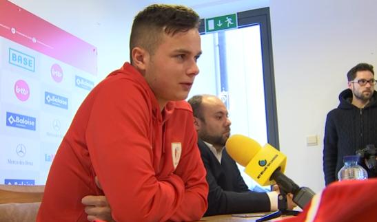 Zino Vanheusden de retour au Standard