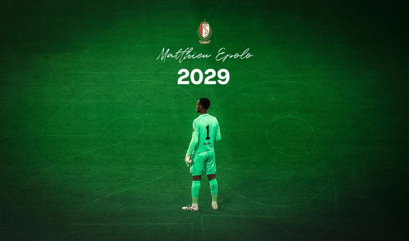 Standard : contrat prolongé jusqu'en juin 2029 pour Matthieu Epolo