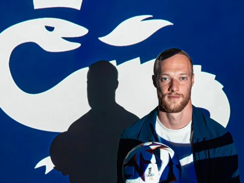 Le photo du Havre Athletic club annonçant l'arrivée de Arnaud Bodart