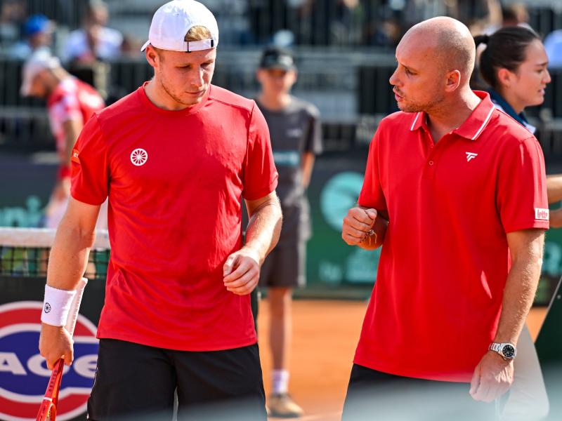 Coupe Davis : Gauthier Onclin battu dans le premier simple face à l'Autriche