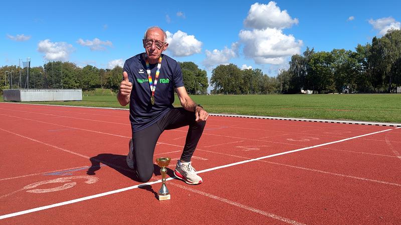 Champion de Belgique de marathon à 70 ans, Raymond Demaret a été mis à l'honneur à Hannut: "Je ne sais pas s'il y a un secret"