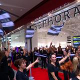 Show, foule et marketing: ouverture en grande pompe de Sephora Liège