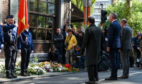 Hommage aux victimes de l'attentat du 29 mai 2018