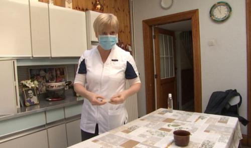 Infirmières à domicile en première ligne