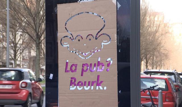Journée de lutte contre l'affichage Urbain.