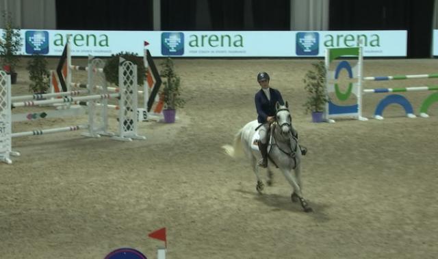 Jumping de Liège: en selle avec Léa!