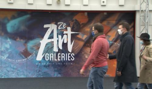 Les artistes au service d'associations caritatives aux Galeries St Lambert