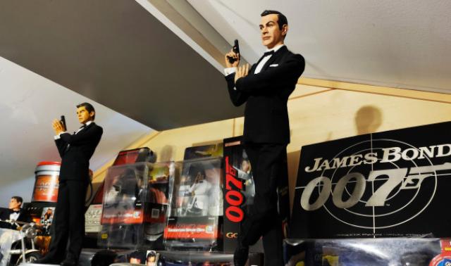 La collection secrète de l'agent 007 en Province de Liège