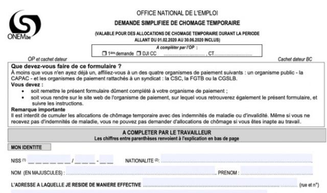 La FGTB et la CSC acteurs du chômage temporaire.