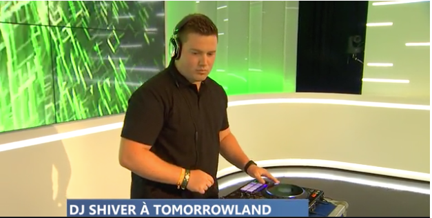 Le Liégeois DJ Shiver à Tomorrowland !