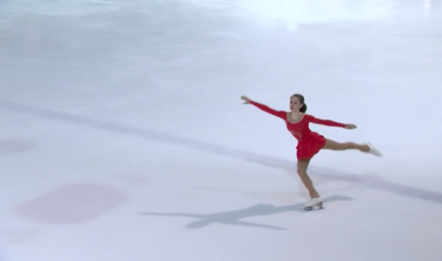 Le patinage artistique sublime la patinoire de la Médiacité