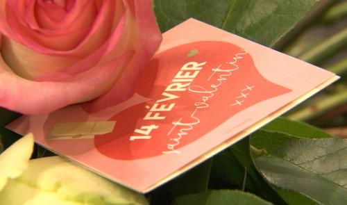 Les commerçants de la Saint Valentin